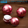 Novelty hot-seller good quality innovative ball shape cosmetics packaging bottle and jar plastic acrylic container